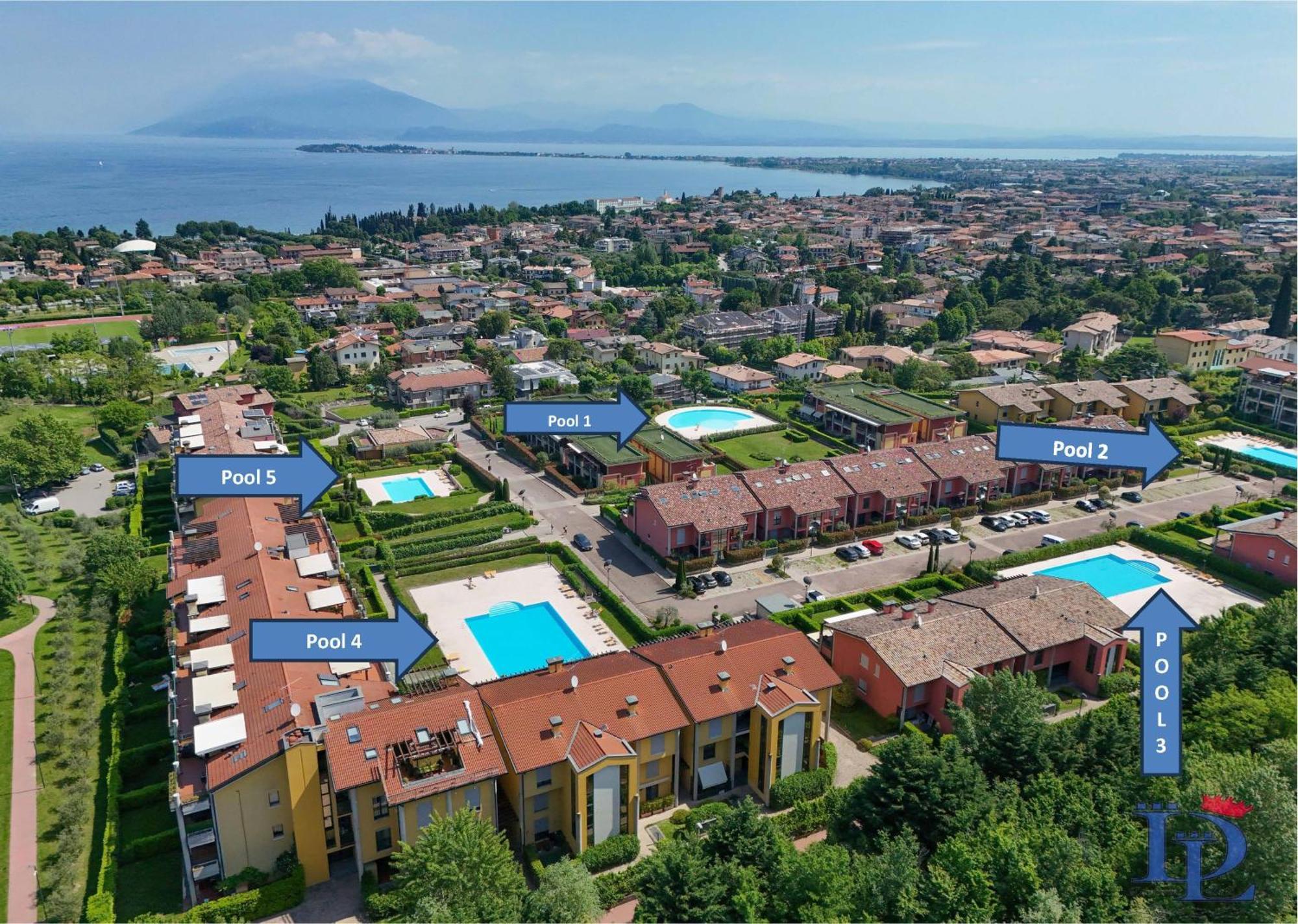 Desenzanoloft Official Partner Marriott Homes & Villas -Butterfly And 5 Pools Family Apartment 代森扎诺-德尔加达 外观 照片