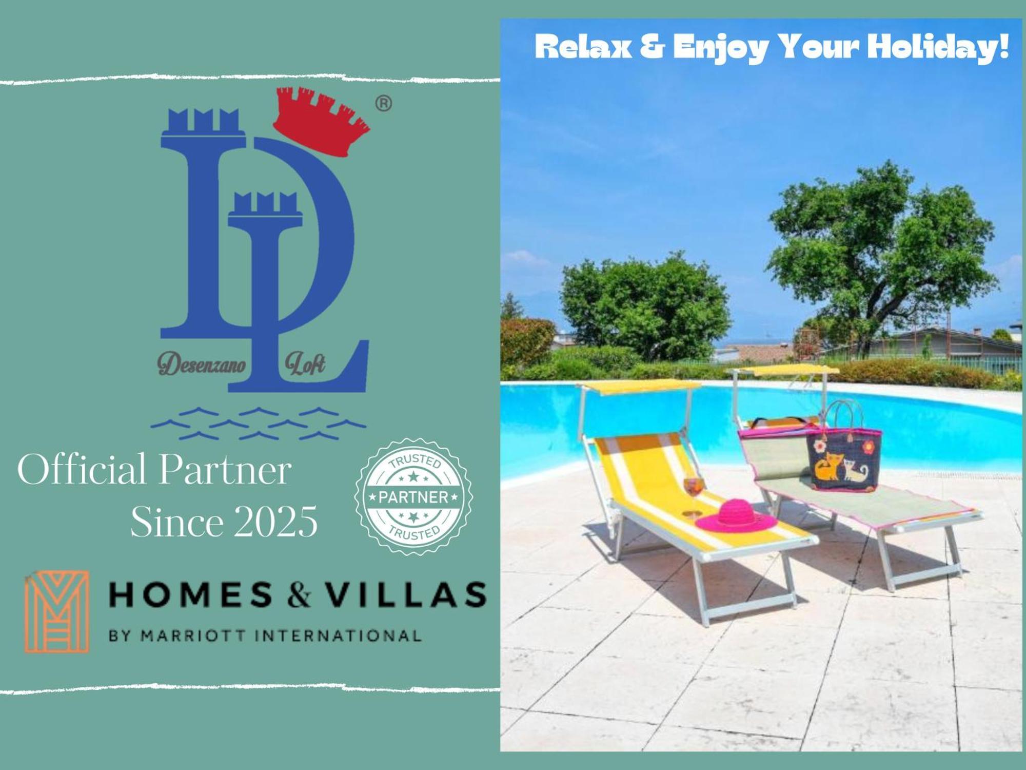 Desenzanoloft Official Partner Marriott Homes & Villas -Butterfly And 5 Pools Family Apartment 代森扎诺-德尔加达 外观 照片