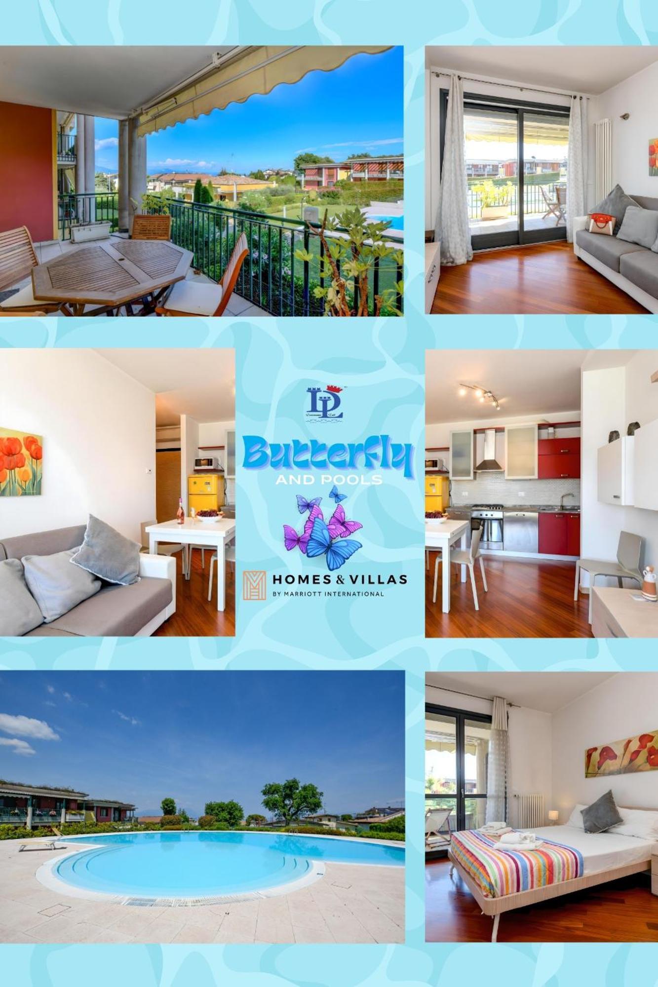 Desenzanoloft Official Partner Marriott Homes & Villas -Butterfly And 5 Pools Family Apartment 代森扎诺-德尔加达 外观 照片
